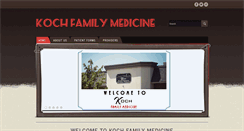 Desktop Screenshot of kochfamilymedicine.com